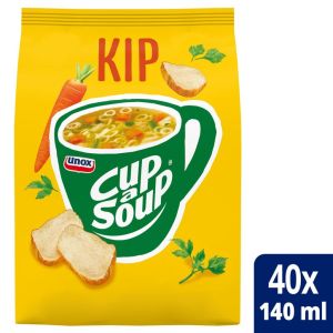 Cup-a-Soup vending, kip, 140 ml, zak van 40 porties
