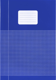 SOHO Basic schrift, A4, 40 vel, geruit 5 mm, met kantlijn, geassorteerde kleuren