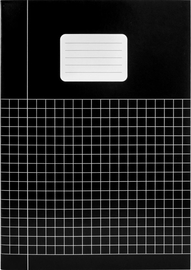 SOHO Basic schrift, A4, 40 vel, geruit 5 mm, met kantlijn, geassorteerde kleuren