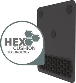 Fellowes Breyta muismat met polssteun, zwart