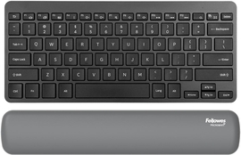 Fellowes Breyta polssteun voor compact toetsenbord, grijs