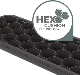 Fellowes Breyta polssteun voor toetsenbord, zwart