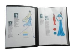 showalbum, ft A4, 30 tassen, zwart