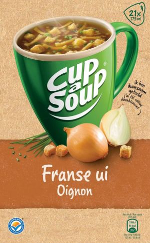 Cup-a-Soup Franse ui, pak van 21 zakjes