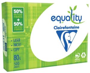 Clairefontaine Equality printpapier ft A4, 80 g, pak van 500 vel