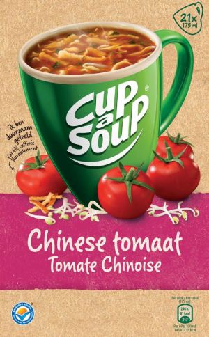 Cup-a-Soup Chinese tomaat, pak van 21 zakjes