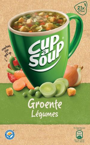 Cup-a-Soup groenten met croutons, pak van 21 zakjes