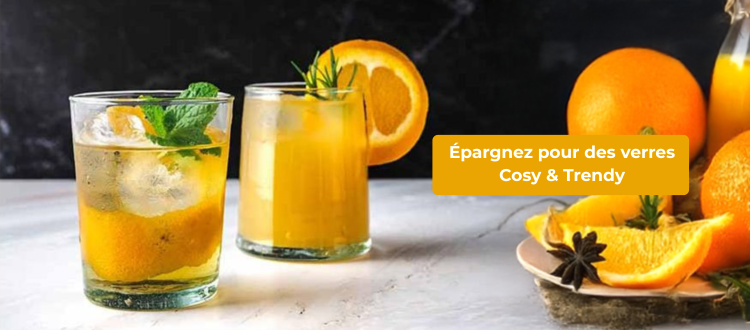 Épargnez pour des verres Cosy&Trendy