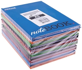 OFFICE products schrift met harde kaft, A5, 96 blad, met kantlijn, gelijnd