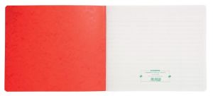 Exacompta registers, ft 27 x 32 cm, 13 kolommen op 1 bladzijde, 31 lijnen, 80 bladzijden