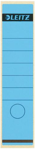 Leitz rugetiketten 61 x 285 mm, blauw, p