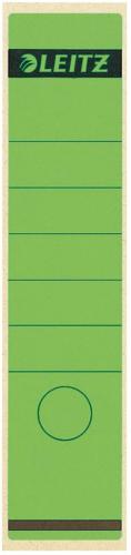 Leitz rugetiketten 61 x 285 mm, groen, p