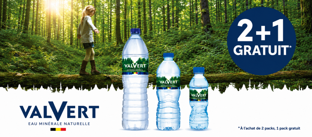 Action Valvert : 2+1 gratuit!