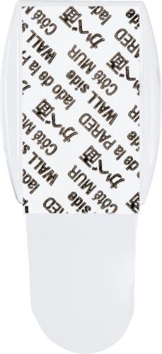 Command decohaak, small, draagvermogen 225 gram, transparant, blister van 6 stuks