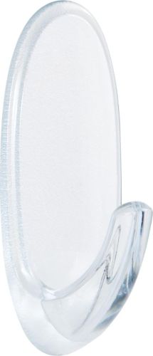 Command decohaak, medium, draagvermogen 900 gram, transparant, blister van 2 stuks