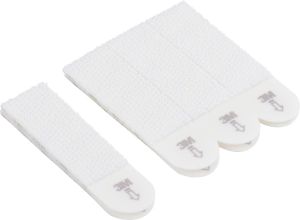 Command fotolijststrip, medium, draagvermogen 5,4 kg, wit, blister van 8 stuks