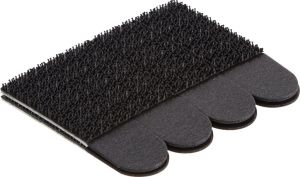 Command accroche tableau, small, capacit&eacute; 1,8 kg, noir, blister de 8 pi&egrave;ces