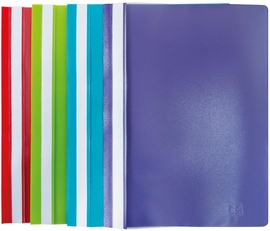 SOHO Trend snelhechtmap, A4, geassorteerde kleuren, pakje van 10 stuks