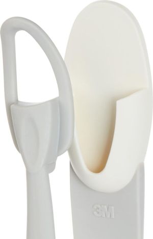 Command kabelbundelaar, medium, draagvermogen 900 gram, wit, blister van 2 stuks