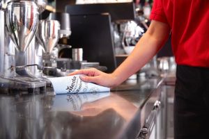 Vileda microvezeldoek Purmicro Active, pak van 5 stuks, blauw