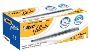 Bic marqueur pour tableaux blancs Velleda 1741, bleu