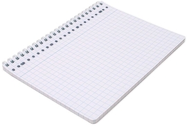 SOHO collegeblok, A4, 80 vel, geruit 10 mm