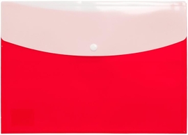 SOHO documentenmap met drukknopsluiting, A4, PP, geassorteerde kleuren