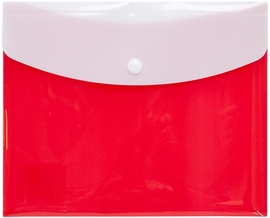 SOHO documentenmap met drukknopsluiting, A5, PP, geassorteerde kleuren