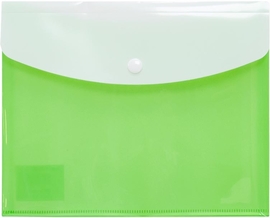 SOHO documentenmap met drukknopsluiting, A5, PP, geassorteerde kleuren