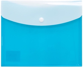 SOHO documentenmap met drukknopsluiting, A5, PP, geassorteerde kleuren