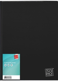 SOHO Trend schrift, A4, 80 vel, met kantlijn, gelijnd
