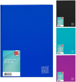 SOHO Trend schrift, A4, 80 vel, met kantlijn, gelijnd