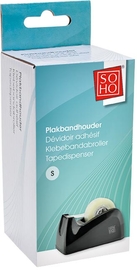 SOHO plakbandafroller, smal, zwart