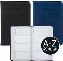 SOHO Basic adresboek, 11 x 17 cm, geassorteerde kleuren