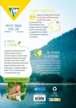 Clairefontaine liasse pour fardes Metric, ft A4, 9 trous, mobile, 400 pages, s&eacute;y&egrave;s