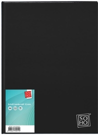 SOHO Trend schrift, A4, 80 vel, met kantlijn, geruit 10 mm