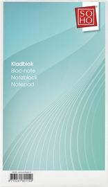 SOHO bloc de brouillon, ft 11,5 x 19,8 cm, uni