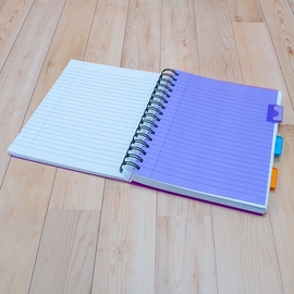 SOHO collegeblok Projectboek, A5, 200 vel, geassorteerde kleuren