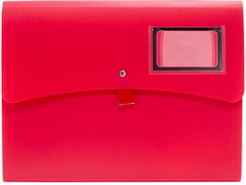 SOHO Trend trieur, A4, PP, 12 compartiments, fermeture auto-agrippante, couleurs assorties