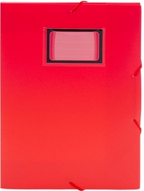 SOHO elastomap, A4, PP, 3 kleppen en elastieken, assorti