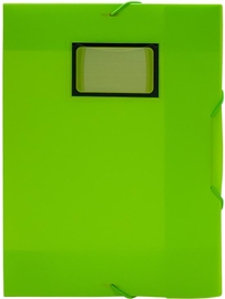 SOHO elastomap, A4, PP, 3 kleppen en elastieken, assorti