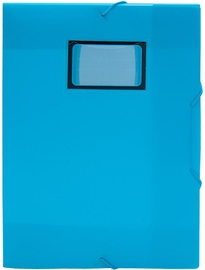 SOHO elastomap, A4, PP, 3 kleppen en elastieken, assorti