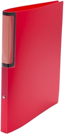 SOHO Trend ringmap, uit PP, A4, 2 ringen, rug 20 mm, met rugetiket, geassorteerde kleuren