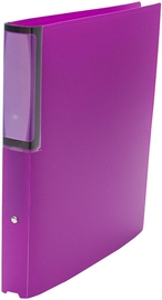 SOHO Trend ringmap, uit PP, A4, 2 ringen, rug 35 mm, met rugetiket, geassorteerde kleuren