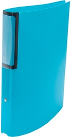 SOHO Trend ringmap, uit PP, A4, 2 ringen, rug 35 mm, met rugetiket, geassorteerde kleuren