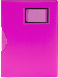 SOHO Trend klemmap, A4, PP, transparant voorblad, geassorteerde kleuren