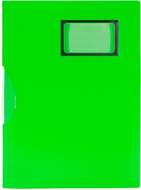 SOHO Trend klemmap, A4, PP, transparant voorblad, geassorteerde kleuren