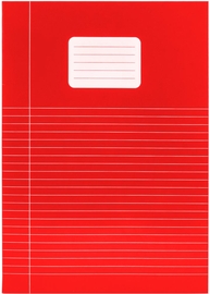 SOHO Basic cahier, A4, 40 feuilles, lign&eacute;, avec marge, paquet de 5 pi&egrave;ces, couleurs assorties