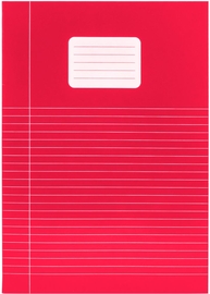 SOHO Trend schrift, A4, 40 vel, gelijnd, met kantlijn, pak van 4 + 1 stuks, geassorteerde kleuren