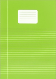 SOHO Trend schrift, A4, 40 vel, gelijnd, met kantlijn, pak van 4 + 1 stuks, geassorteerde kleuren